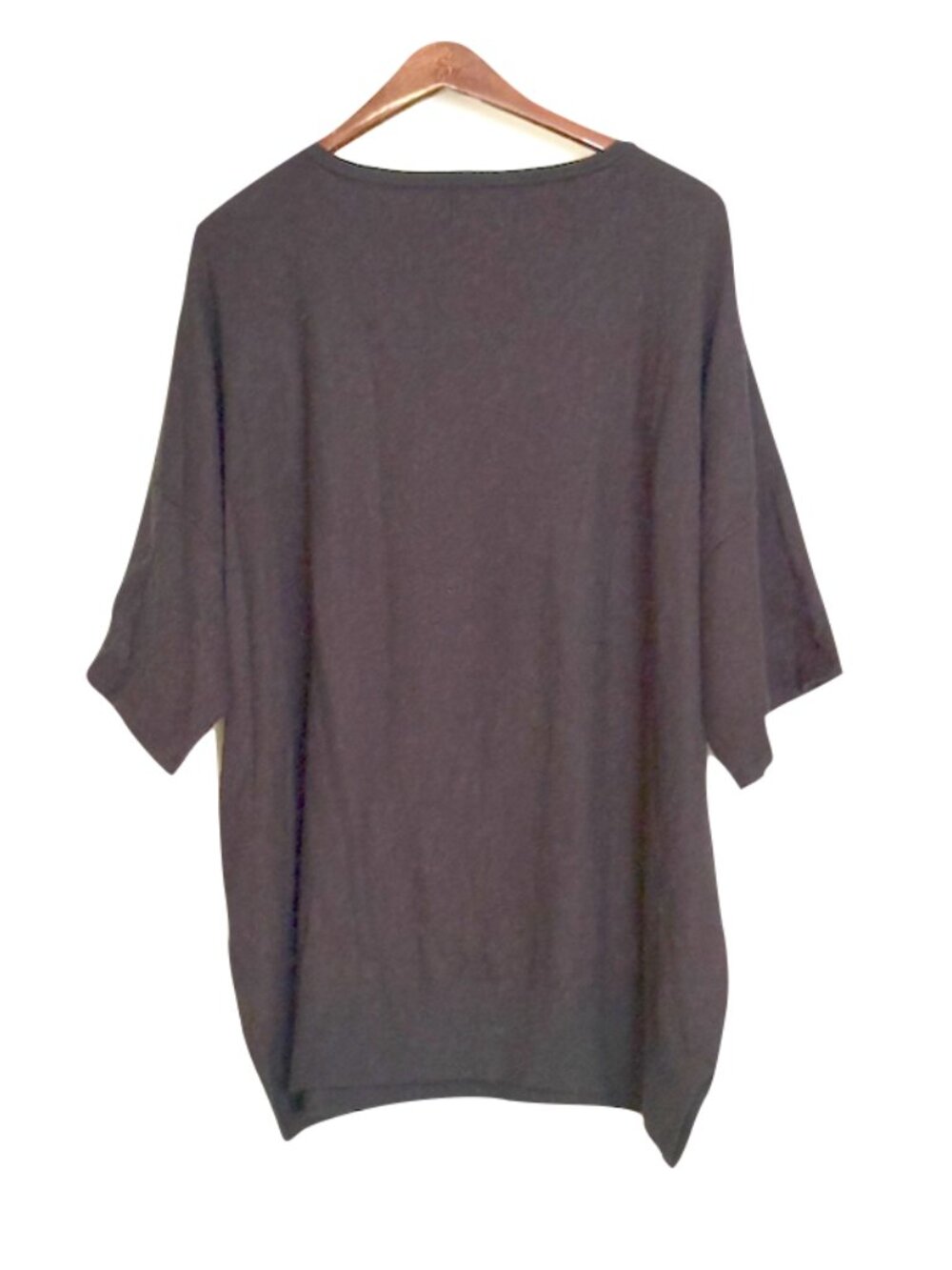 2/$29 Andree By Unit 3/4 long sleeve knit 1X black sweater - Picture 6 of 6